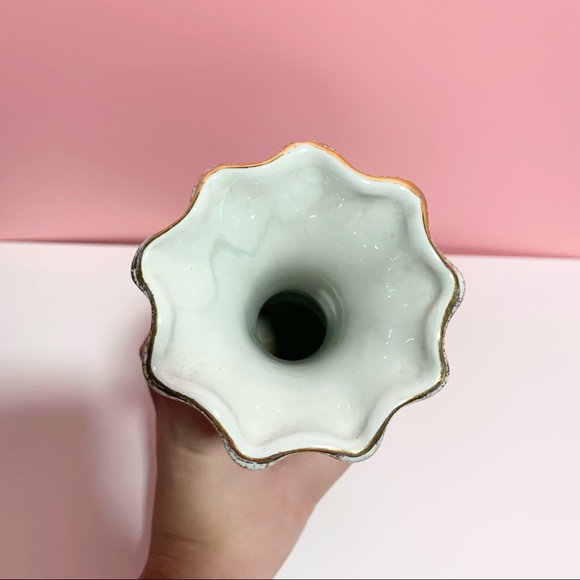 Vintage pastel rose vase - Picture 6 of 6